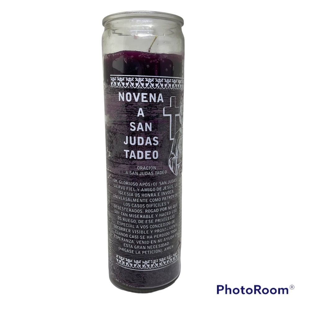 Saint Jude Thaddeus novena 7 days candle/ vela novena a San Judas Tadeo 7dias - Picture 3 of 4